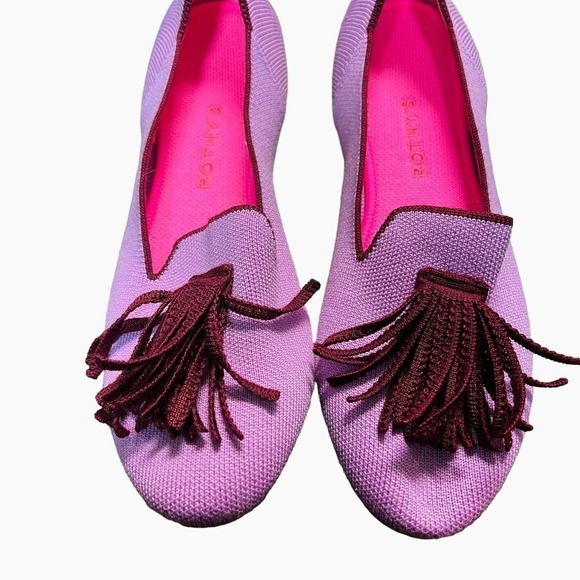 Rothy's Merino Tassel Loafer Very Pink Women’s‎ Size 10.5 - Picture 3 of 8